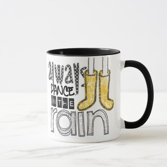 Caneca sempre dança na chuva (Direita)