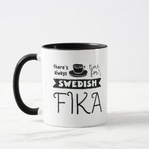 Caneca Sempre há tempo para o sueco Fika Mug