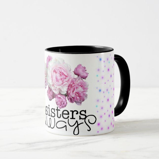 Caneca sempre irmã Mug (Frente Esquerda)