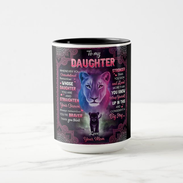 Caneca Sempre Que Sentimos Uma Mãe De Leão Esmagada Para  (Centro)