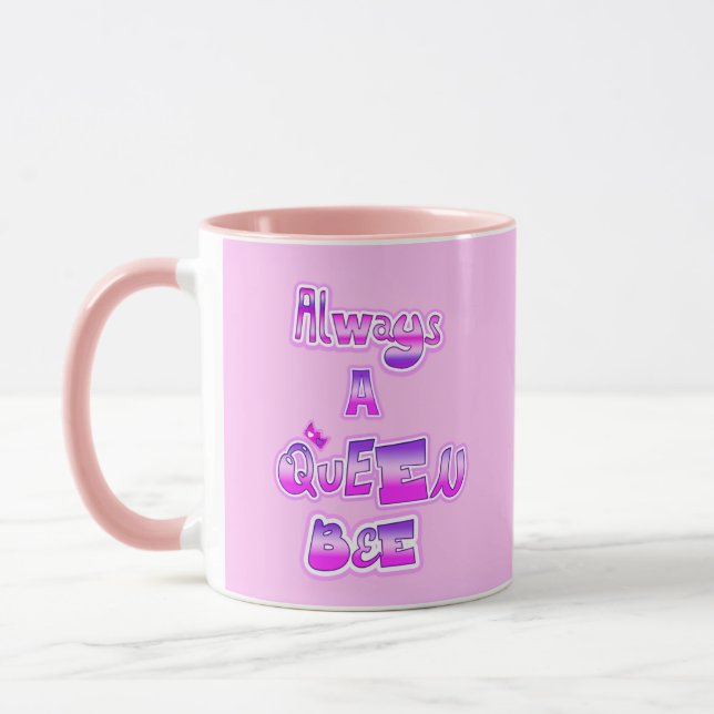 Caneca Sempre um copo de abelha rainha (Esquerda)