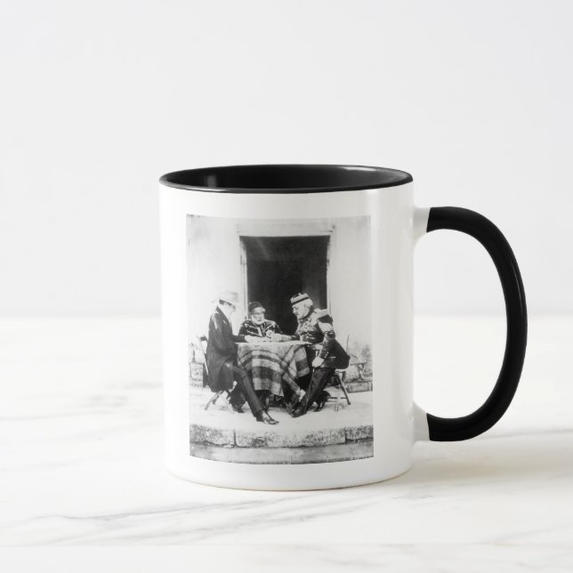 Caneca Senhor Raglan, Pasha de Omar & general Pelissier, (Direita)