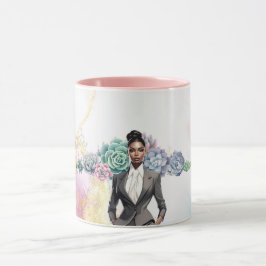 Caneca Senhora Chefe Motivacional, conquista e sucesso