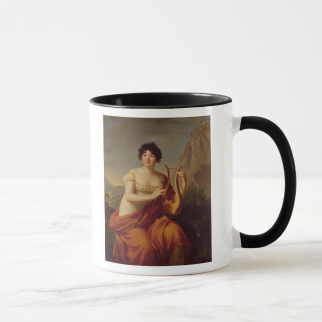 Caneca Senhora de Stael como Corinne (Direita)