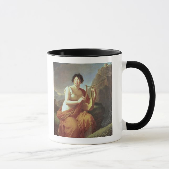Caneca Senhora de Stael como Corinne, 1809 (Direita)