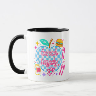 Caneca Senhora do Almoço de Volta às Listras de Aulas Pri