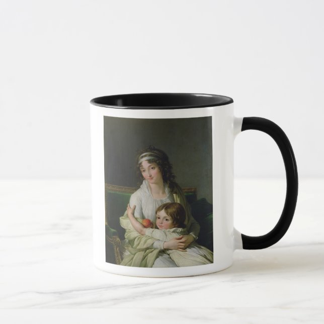 Caneca Senhora Jeanne-Justine Boyer-Fonfrede e ela (Direita)