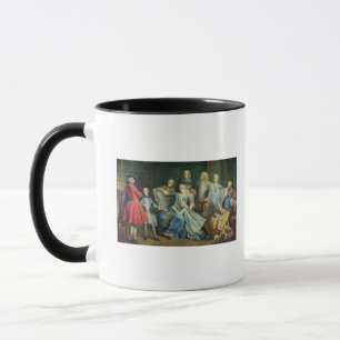 Caneca Senhora Mercier Cerco por sua família, 1731
