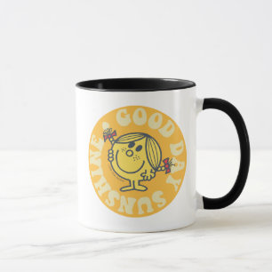 Caneca Senhorita pequena Luz do sol do bom dia
