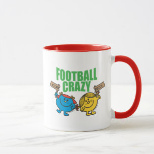 Caneca Senhorita pequena Luz do sol & futebol dos risos