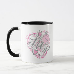 Caneca Senhorita pequena princesa - perfeição 100%
