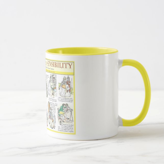 Caneca Sense and Sensibility (Direita)