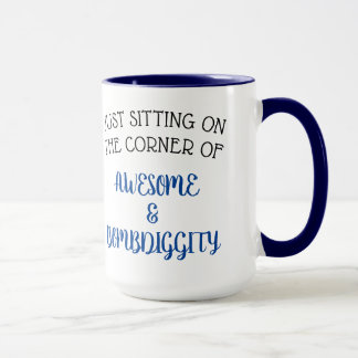 Caneca Sentado no canto de...