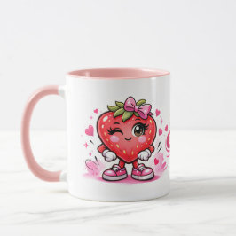 Caneca Sentindo-se Frutado - Doce mas Atrevido - Amantes 