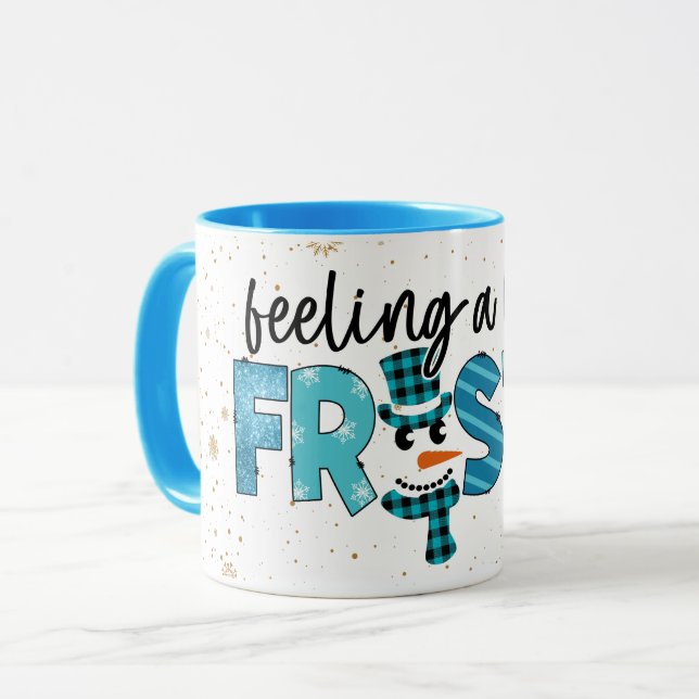 Caneca Sentir-Se Um Pouco Sorridente Personalizar (Frente Esquerda)