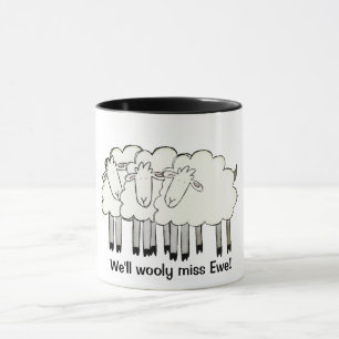 Caneca Sentiremos falta do Ewe!