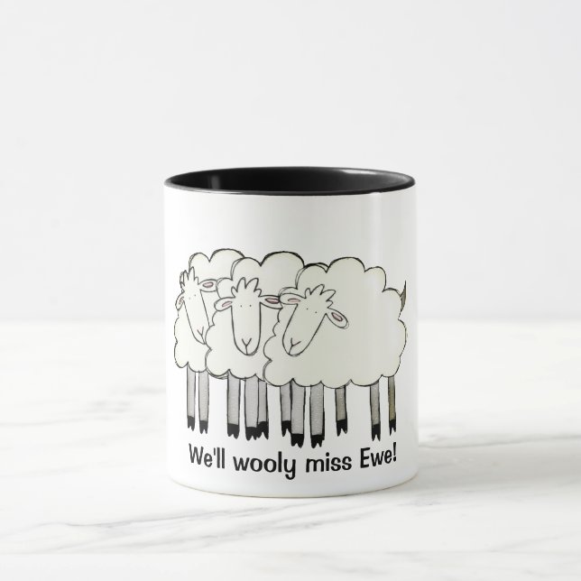 Caneca Sentiremos falta do Ewe! (Centro)