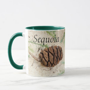 Caneca Sequoia Tee Cone sobre o Parque Nacional da Sequoi
