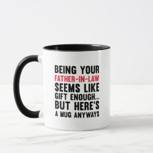 Caneca Ser seu sogro parece ser um presente suficiente