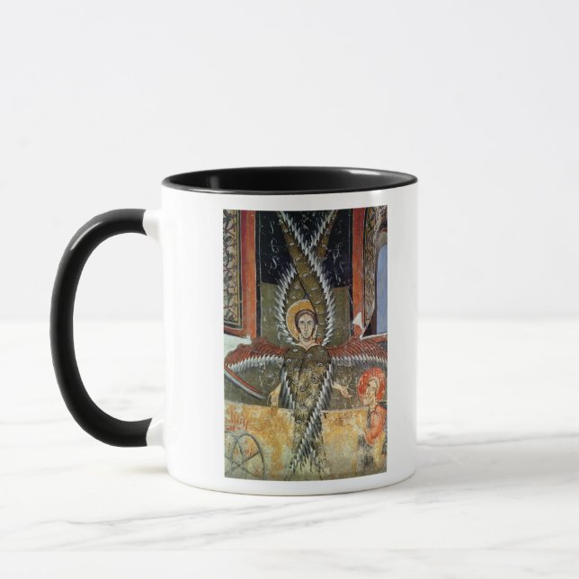 Caneca Seraphim que purifying os lábios de Isaiah (Esquerda)