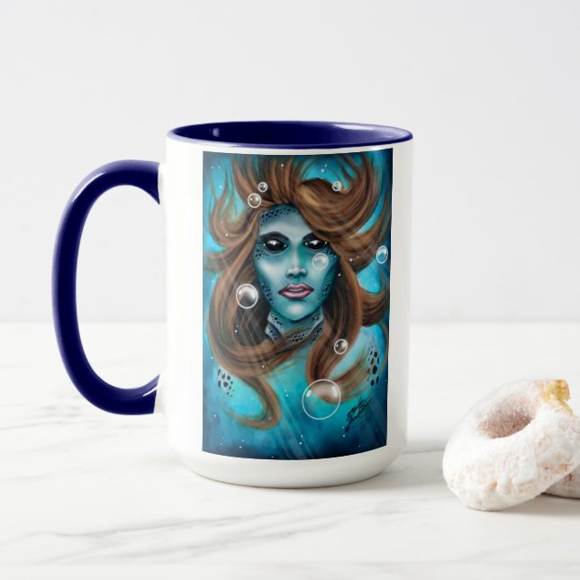 Caneca Sereia (Com Donut)