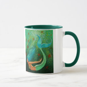 Caneca Sereia do mergulho