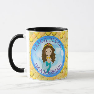 Caneca Sereia, Gato Amarelo Feliz