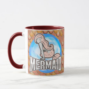 Caneca Sereia, Gato de PINK