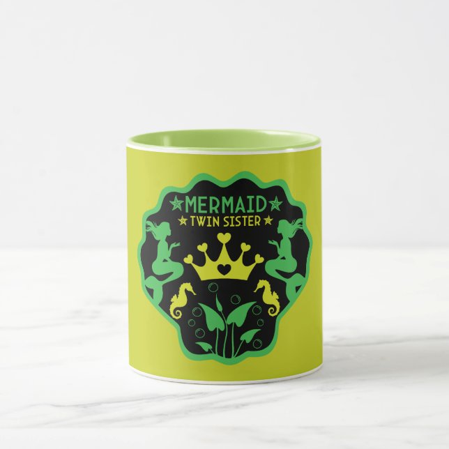 Caneca Sereia Gêmeas (Centro)
