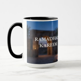 Caneca Serene Ramadan Twilight - Lantern & Dates Mug