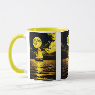Caneca Serenidade Ligada À Vela Da Caneca.