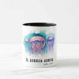 Caneca Série Aquarela: Água-viva