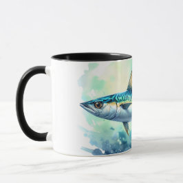 Caneca Série Aquarela: Cavala