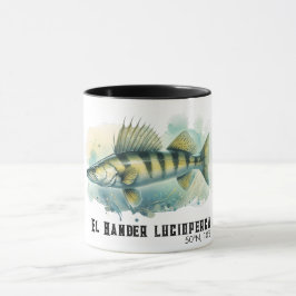 Caneca Série Aquarela: Zander/Percas