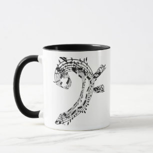 Caneca Série do violoncelo de J.S.Bach