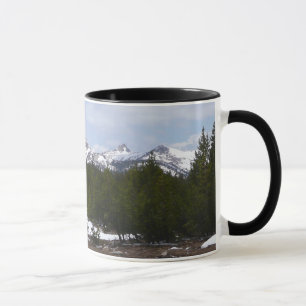 Caneca Serra Nevada e neve em Yosemite