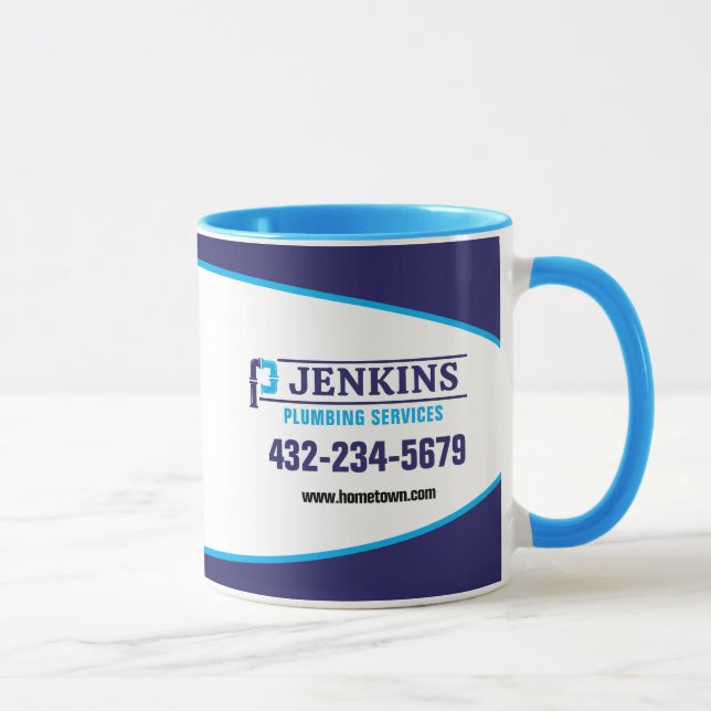 Caneca Serviço Profissional de Canalização (Direita)