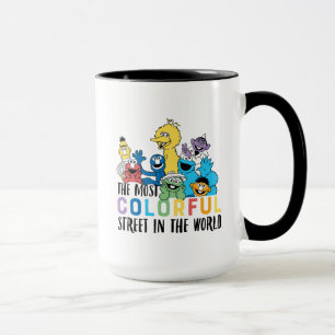Caneca Sesame Street A Rua Mais Colorida