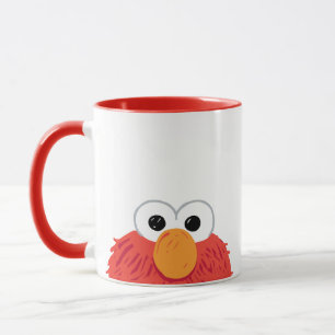 Caneca Sesame Street Elmo Rosto Grande