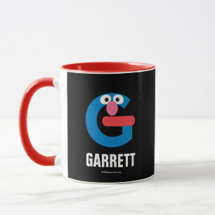 Caneca Sesame Street   G é de Grover