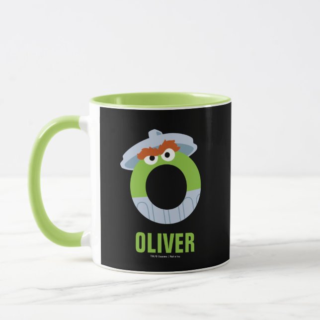 Caneca Sesame Street | O é de Oscar (Esquerda)