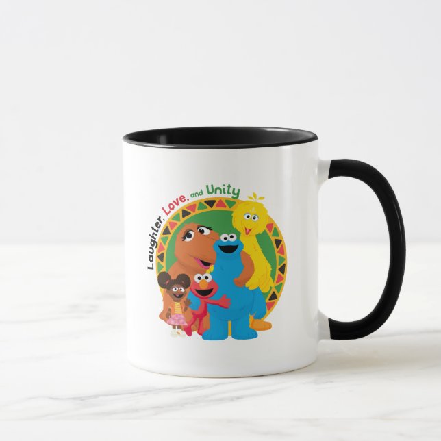 Caneca Sesame Street | Risos, Amor e Unidade (Direita)