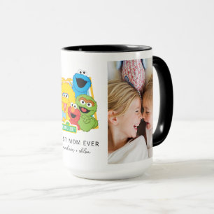 Caneca Sésamo Street Pals Melhor mãe - Foto