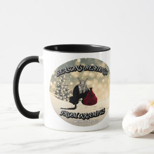 Caneca Sessões De Krampus - Caça De Natal