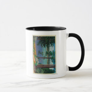 Caneca Seta de ViewLake da seta do lago, CA 2