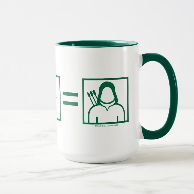 Caneca Seta | Equação de Seta Verde (Direita)