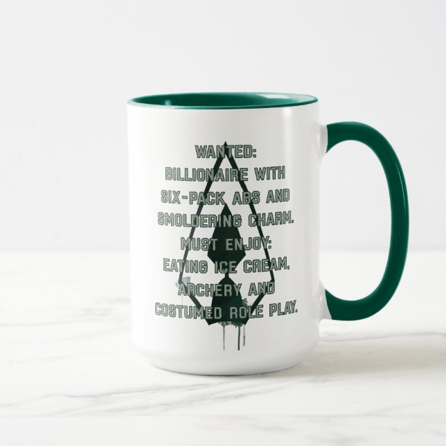 Caneca Seta | Seta Verde Posto com pedido de paródia (Direita)