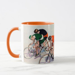Caneca Sete ciclistas correndo, 1897