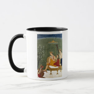 Caneca Sétima encarnação de Vishnu como Rama-Chandra