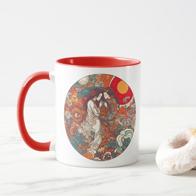 Caneca Seu Amor, Seu Caminho (Com Donut)
